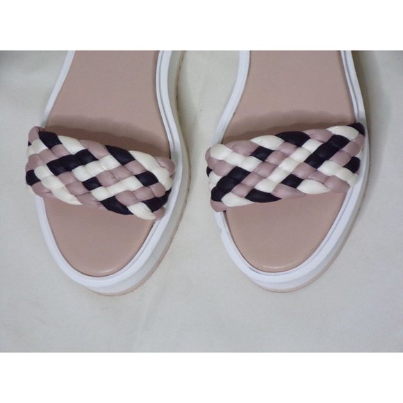 🆕 AGL Attilio Giusti Leombruni Mirea Braided Platform Sandal Leather 8 - Picture 6 of 10